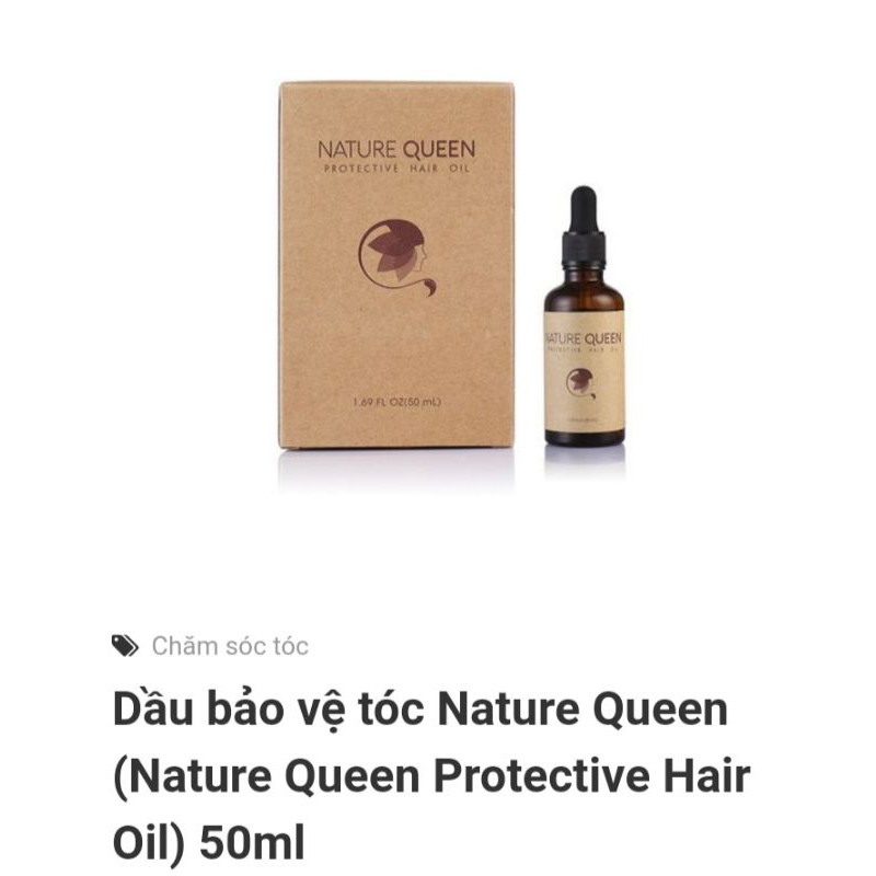 dầu bảo vệ tóc Nature Queen