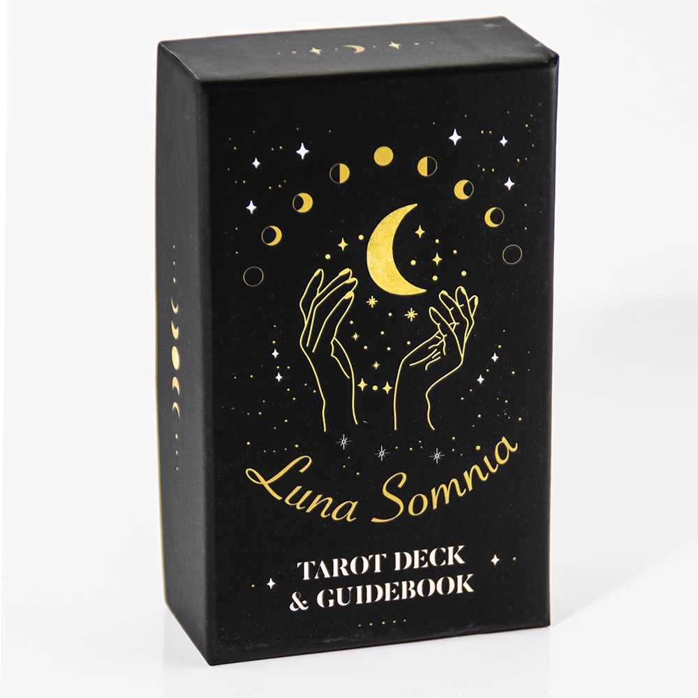 Bộ Bài Luna Somnia Tarot 78 Lá Bài 7x12 Cm Hộp Cứng Cao Cấp Kèm Hướng Dẫn S71