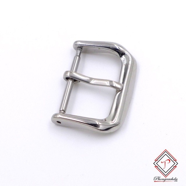 Khoá dây da đồng hồ inox không rỉ đủ size màu trắng đảm bảo chất lượng rẻ nhất thị trường