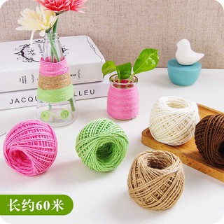 Cuộn dây đay, dây gai, dây thừng màu 2mm