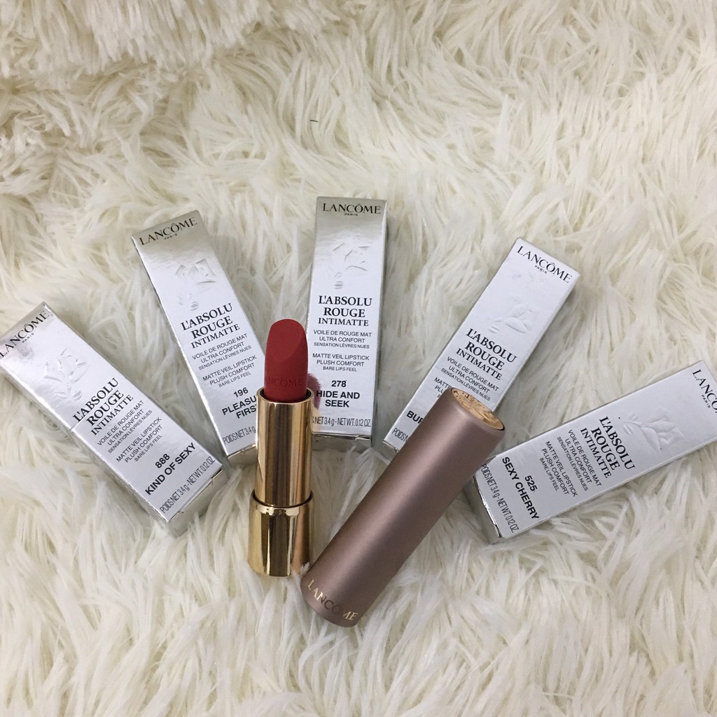 [𝘊𝘩𝘪́𝘯𝘩 𝘏𝘢̃𝘯𝘨] Son Lì Cao Cấp Lancome L'Absolu Rouge 2020 - Vỏ vàng sang trọng quý phải | BigBuy360 - bigbuy360.vn