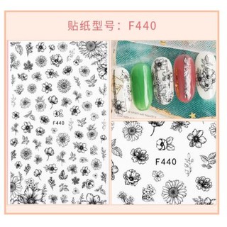 Sticker trang trí móng mẫu mới