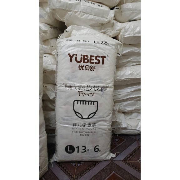 Bỉm Yubest Angel  Nội Địa Trung Quốc Dán và Quần S90/L84/XL78/XXL72