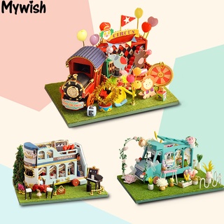 Mô hình nhà búp bê diy xinh xắn