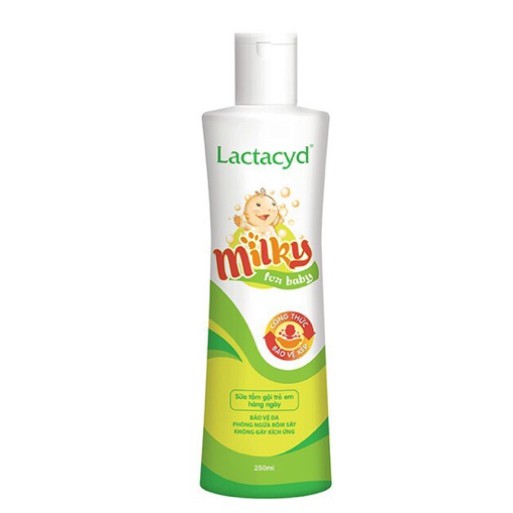 [SỈ=LẺ] Sữa Tắm Gội Trẻ Em Lactacyb Milk 250ml