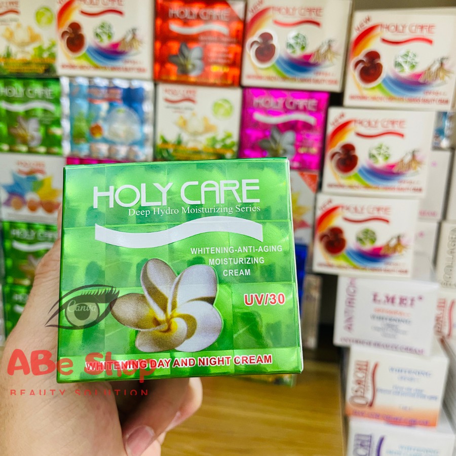 KEM HOLY CARE XANH LÁ - CHỐNG NHĂN - CHỐNG LÃO HOÁ - DƯỠNG TRẮNG 20G