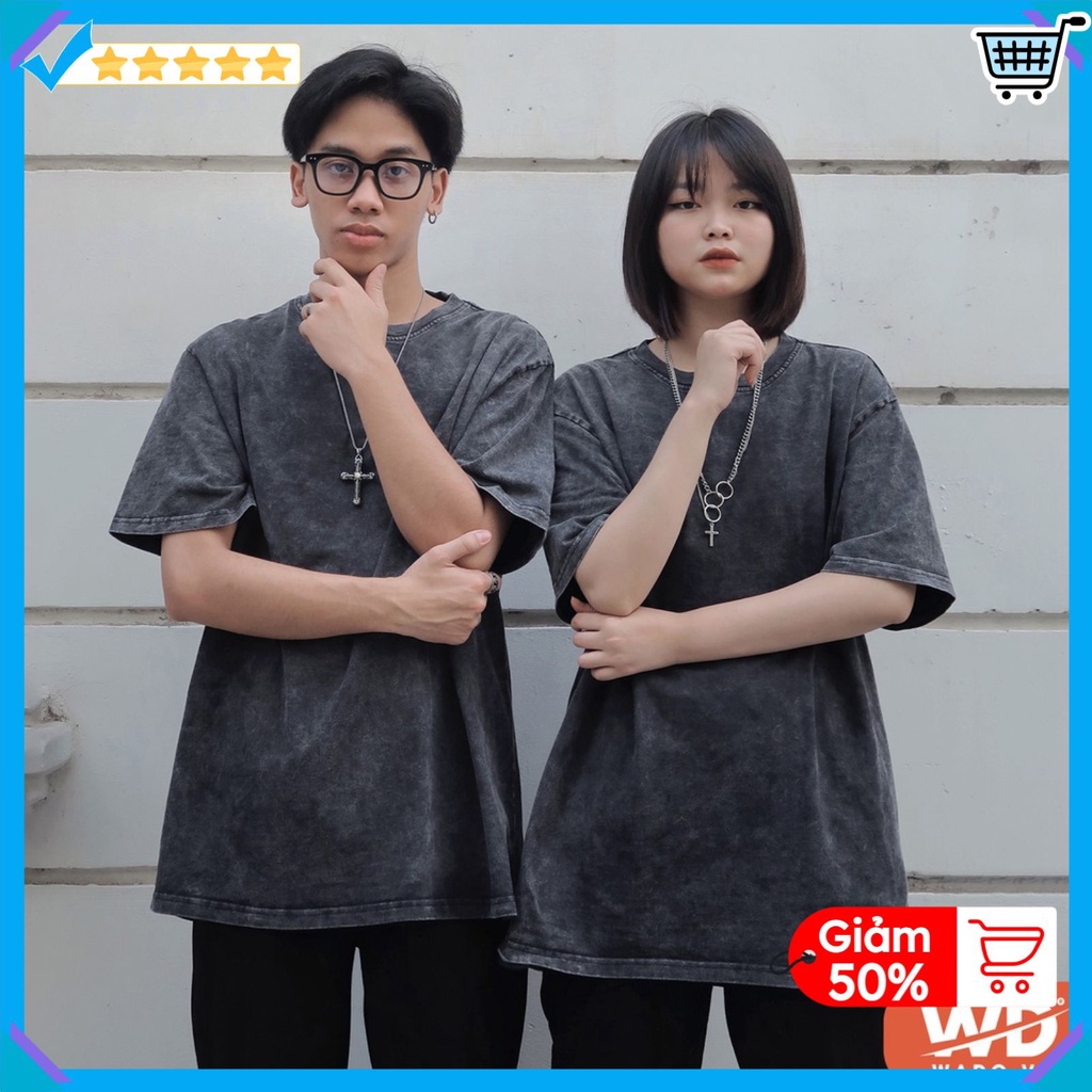 Áo sadboiz phông nữ nam wash tay lỡ AT2 form rộng, áo sadboiz thun nam nữ Unisex chất cotton siêu đẹp vải dày dặn