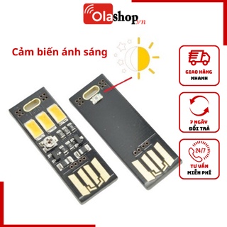 Đèn led mini USB cảm biến ánh sáng