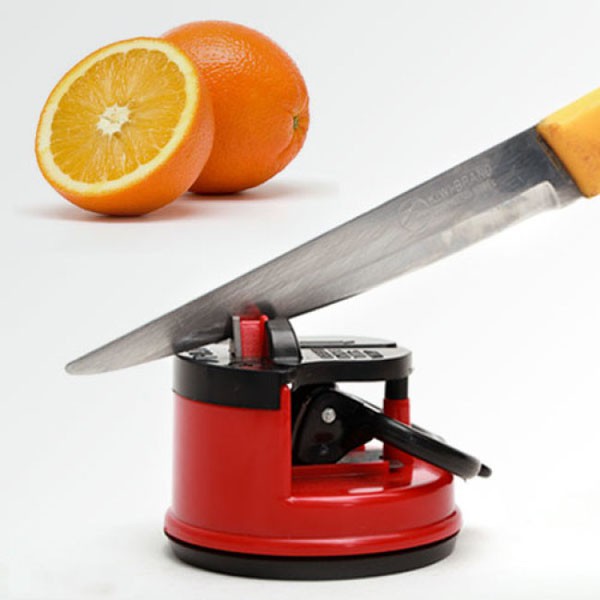 Dụng Cụ Mài Dao, Kéo Nhỏ Gọn Đa Năng, Có Đế Hít