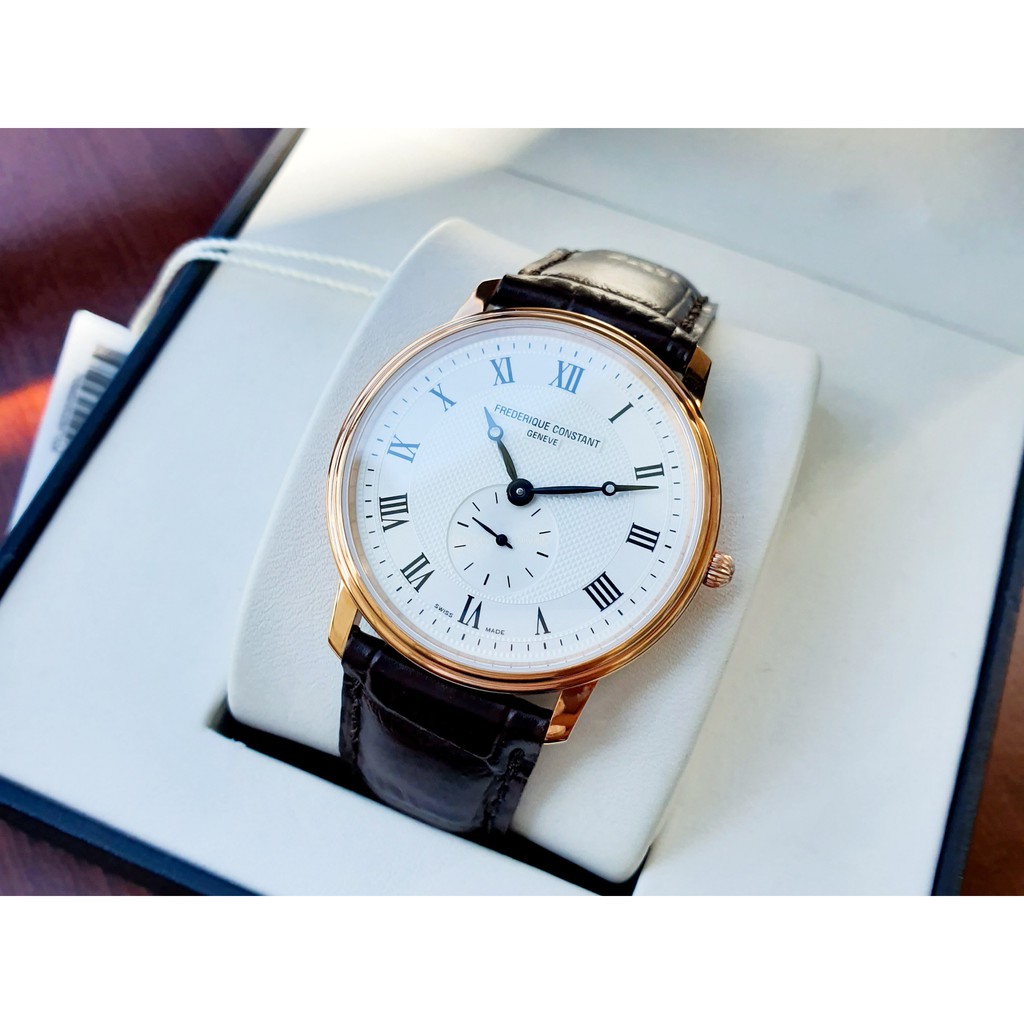 Đồng hồ nam chính hãng Frederique Constant FC-235M4S4 dòng siêu mỏng - Máy Pin Thụy Sĩ - Kính Sapphire