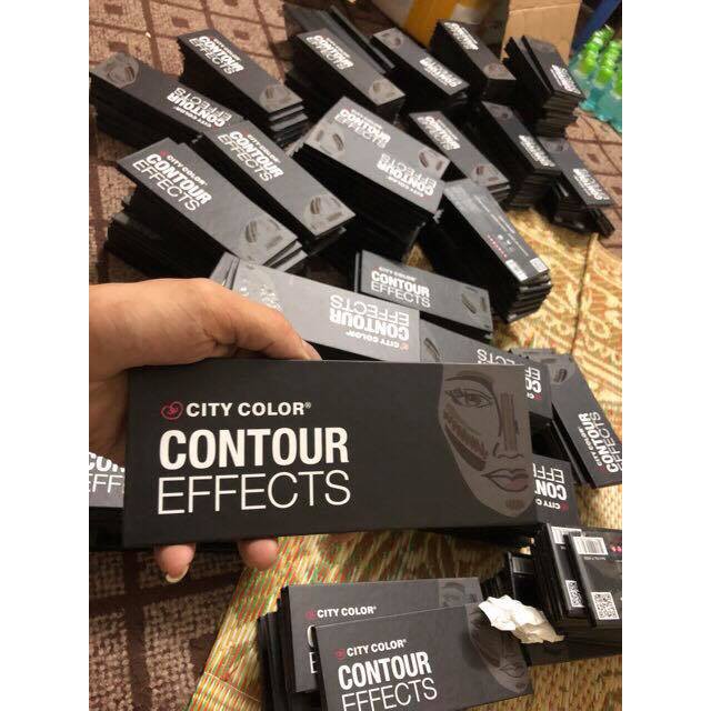 PHẤN TẠO KHỐI 3 Ô CITY COLOR CONTOUR EFFECTS PALETTE | BigBuy360 - bigbuy360.vn