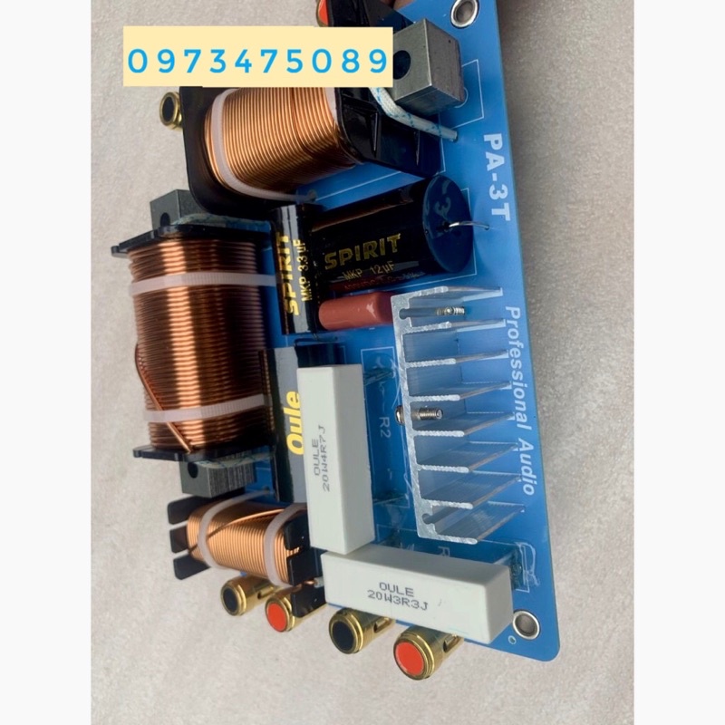 MẠCH PHÂN TẦN 3 LOA BASS TRUNG TRÉP PA3T CAO CẤP.Giá 1 Chiếc.