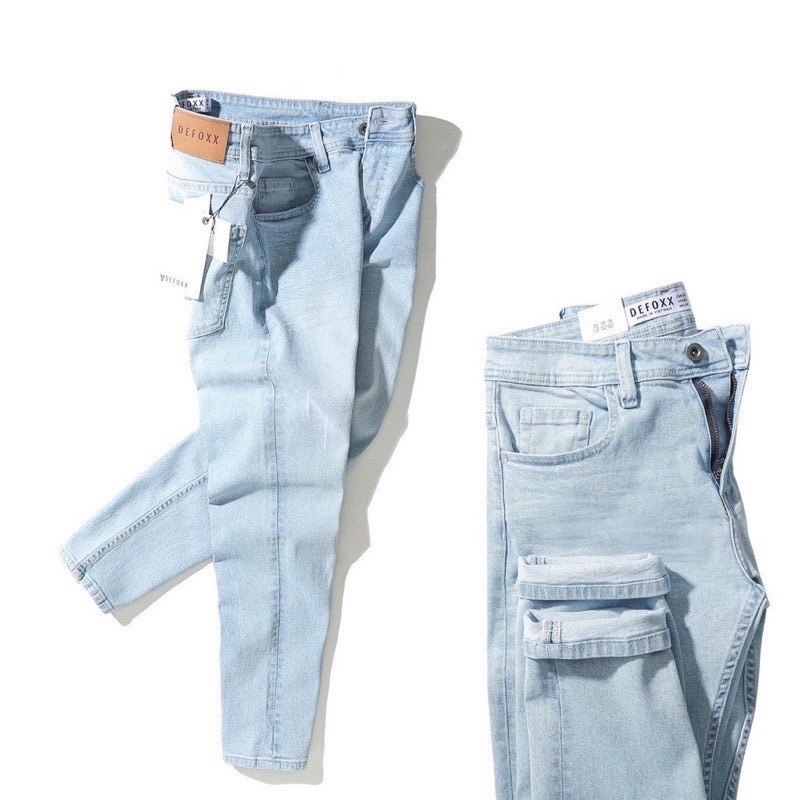 Quần jean nam màu xanh chất demin cao cấp co dãn đẹp from dáng skinny mẫu mới thời trang cao cấp beautiulgilr g03