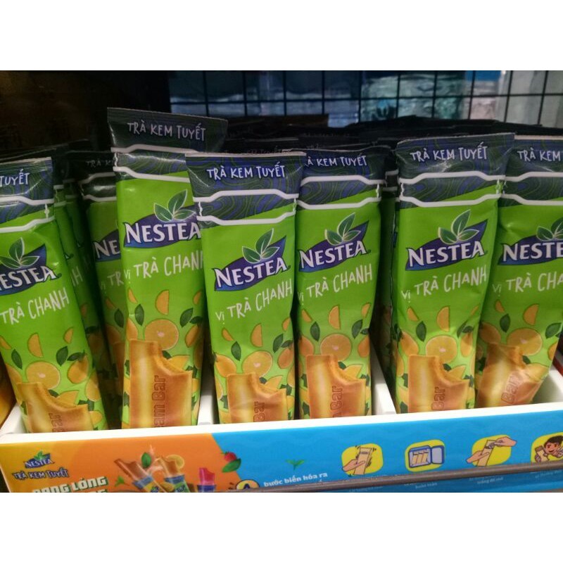 COMBO 1 Hộp kem tuyết NESTEA mix vị gồm ( 2 vị trà chanh + 2 vị xoài đào + 2 vị trà sữa ) | BigBuy360 - bigbuy360.vn