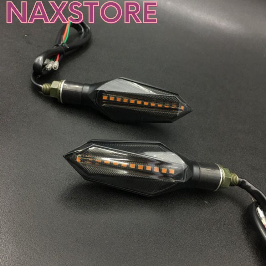 Đèn xi nhan L17 Led chạy kiểu Audi xi nhan độ gắn cho các dòng xe Exciter 150 Winner X Vario PKL  -DXNL17