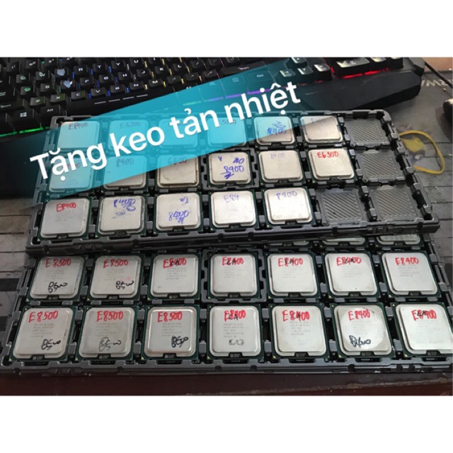 CPU ( Chip) E8400+ Keo tản nhiệt