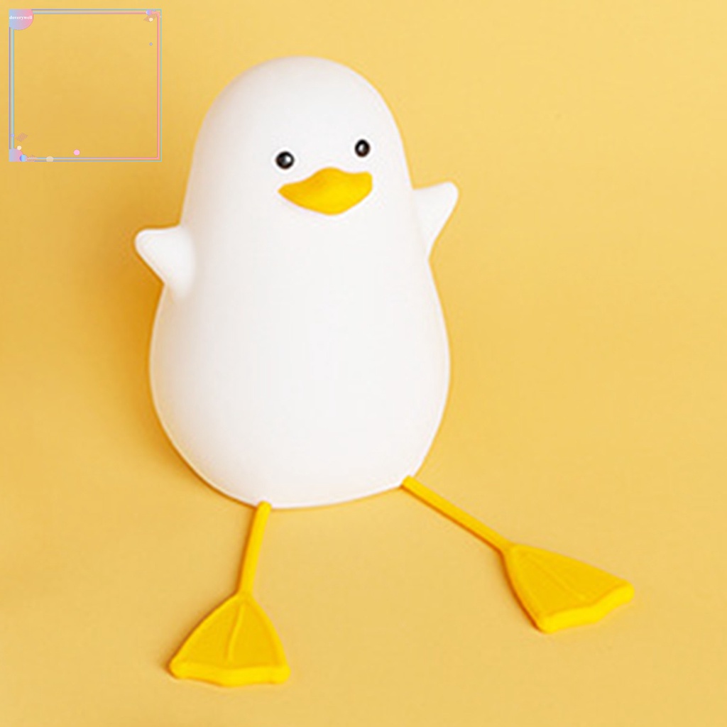 Đèn Ngủ Cảm Ứng Tự Động Tắt Mở Tự Động Hình Chú Vịt Con Dễ Thương Cho Bé