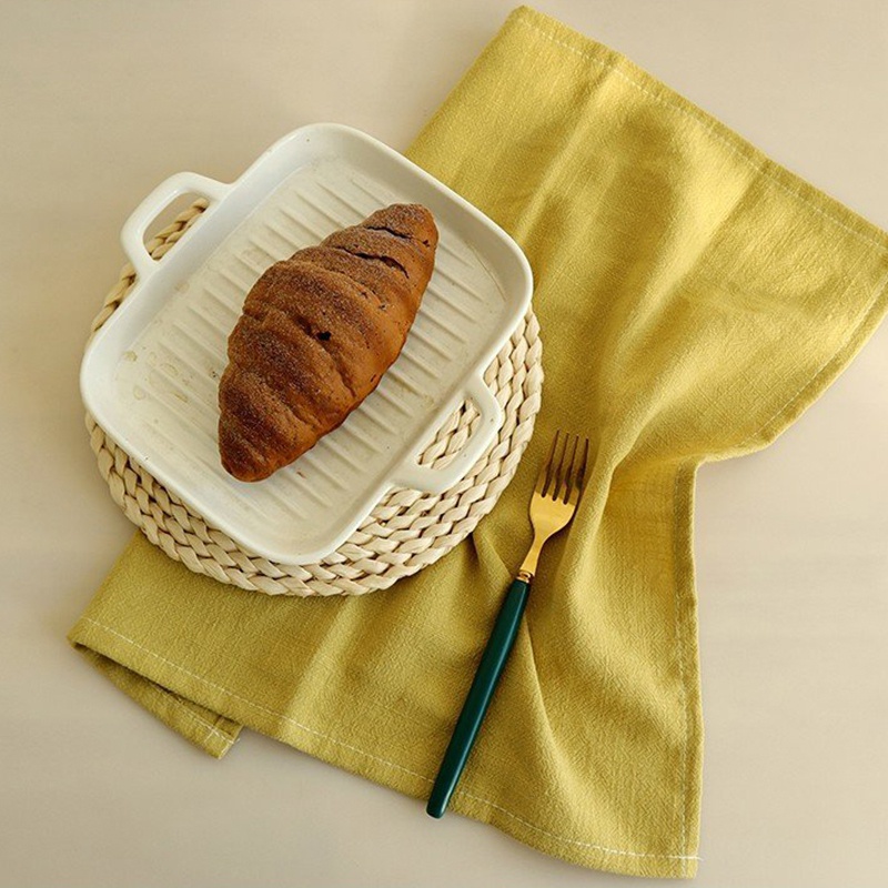Khăn Ăn Bằng Cotton Mềm Mại Cách Nhiệt Thanh Lịch Đẹp Mắt