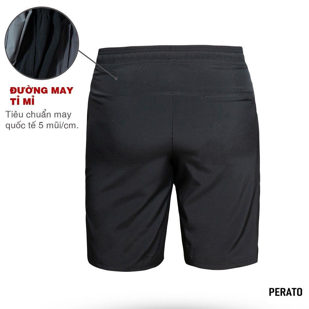 Quần Thể Thao Nam PERATO (4 màu), Vải Gió Mềm, Nhẹ, Lưng Chun Thoải Mái, Dáng Thể Thao (QSGP21007-01) | BigBuy360 - bigbuy360.vn