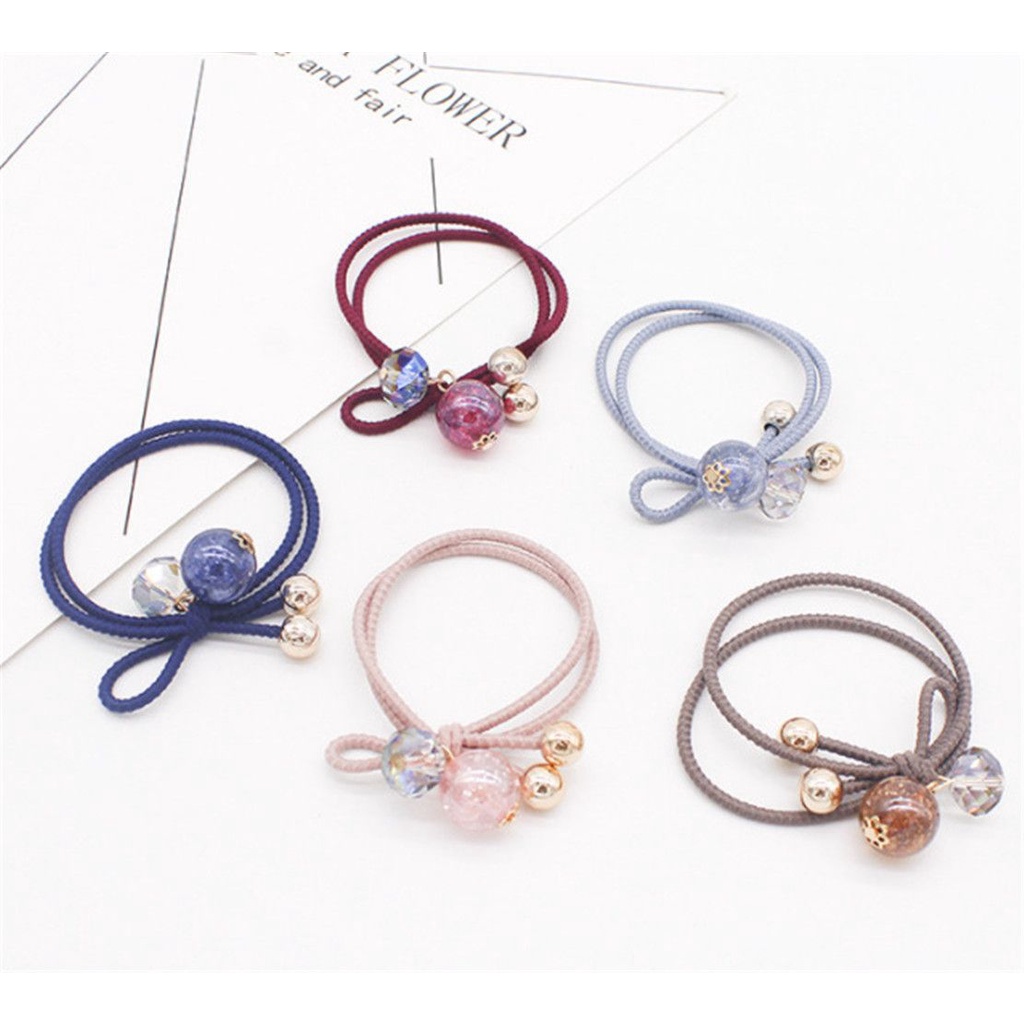 Dây buộc tóc độ co giãn cao thiết kế dễ thương MIHAN1