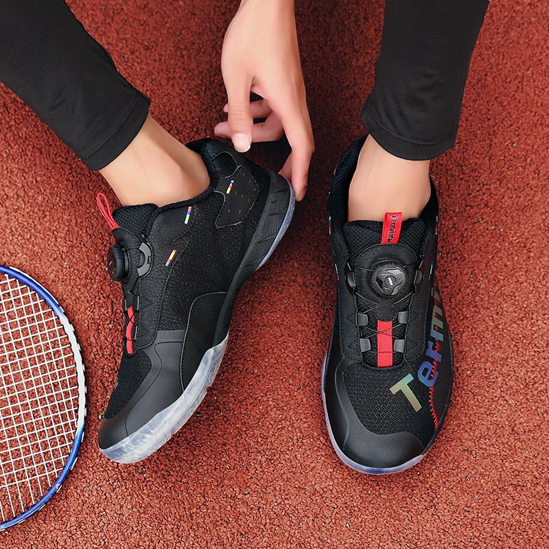 Giày Thể Thao Chơi Cầu Lông / tennis Chống Trượt Trọng Lượng Nhẹ 36-46 Dành Cho Cặp Đôi