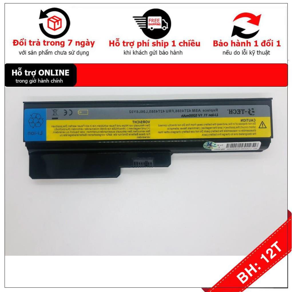 [BH12TH] Pin Laptop Lenovo 3000 B460 B550 G430 G450 G455 G530 G550 G555 Y430 V450 IdeaPad Z360 V460 Hàng mới 100%