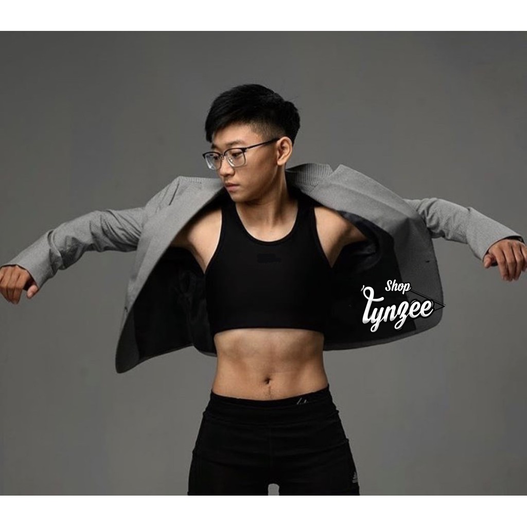 Áo nịt ngực ba lỗ lửng Tomboy, Trans, Lesbian, SB