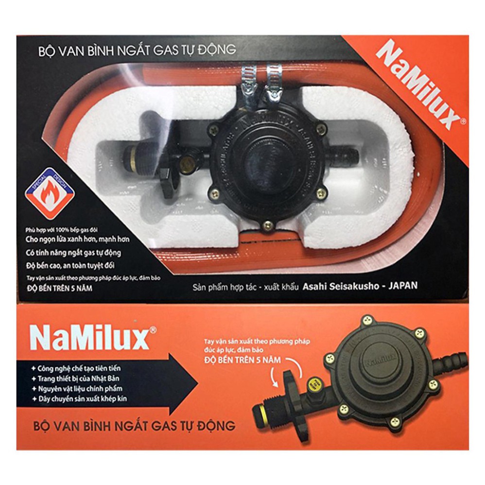 Bộ Van  Bình Ngắt Gas Tự Động Namilux NA-345S-VN