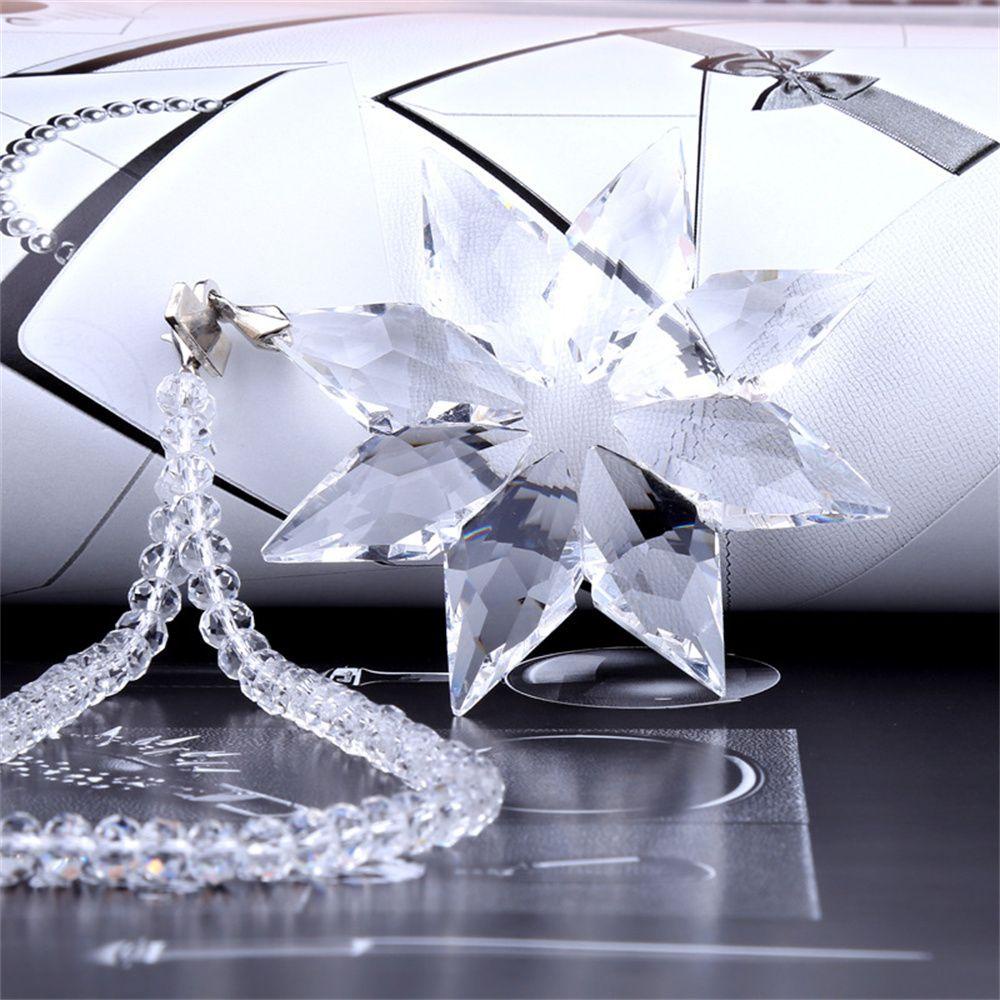 Dây Treo Trang Trí Xe Hơi Trong Suốt Hình Dreamcatcher|Dây Treo Trang Trí Xe Hơi Hình Bông Tuyết Xinh Xắn