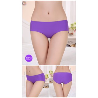 Quần Lót Vải Lụa Mềm Mại Cho Nữ