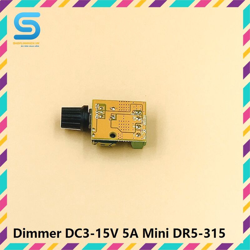 Dimmer DC3-15V 5A Mini DR5-315 | WebRaoVat - webraovat.net.vn