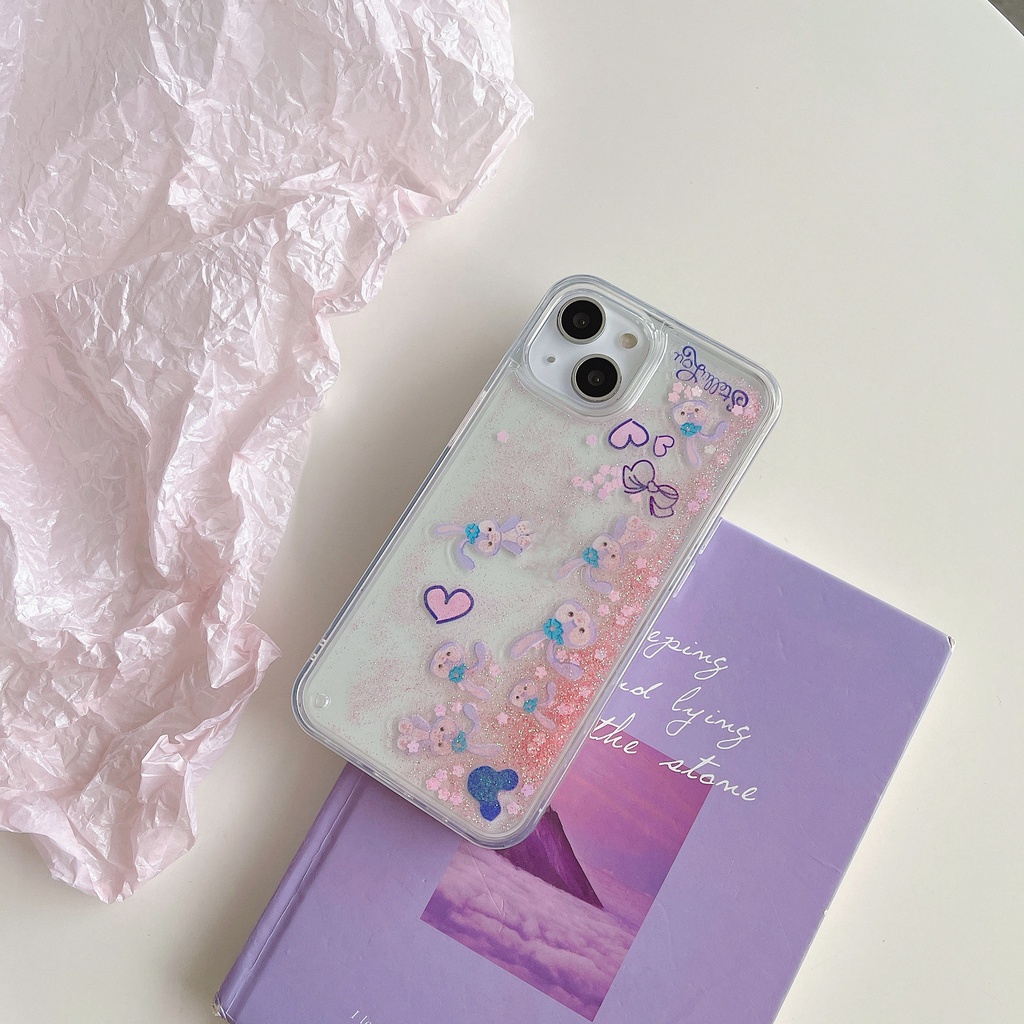 Ốp Điện Thoại Dẻo Màu Trong Suốt Họa Tiết Ngôi Sao Lấp Lánh Cho IPhone 13 Pro MAX 12 11 Pro MAX XS MAX XR X 7+8 Plus