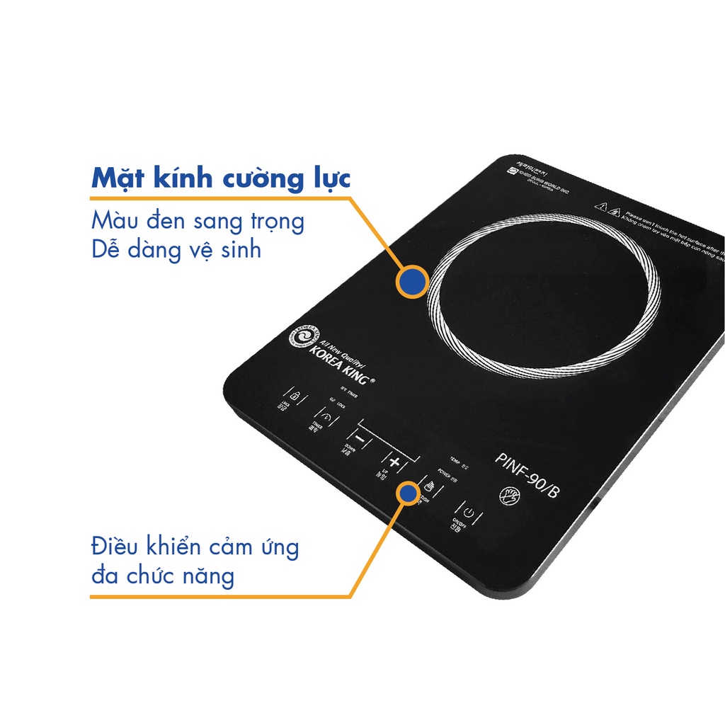 Bếp hồng ngoại Korea King PINF-90/B