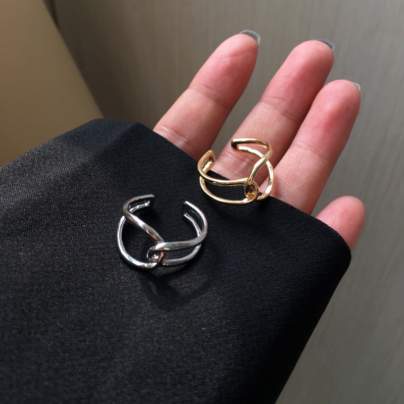 Nhẫn Hở Thiết Kế Đơn Giản Thời Trang Cá Tính