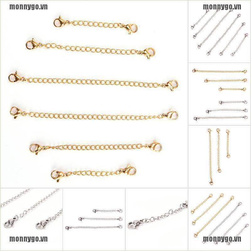 Bộ Trang Sức Dây Chuyền+Vòng Tay+Nhẫn Nối Dài