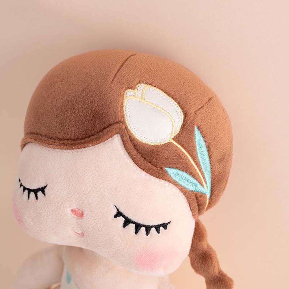 Thú Nhồi Bông Mềm Mại Hình Bé Gái Linda Jibao Kepple Angela Làm Quà Tặng Giáng Sinh