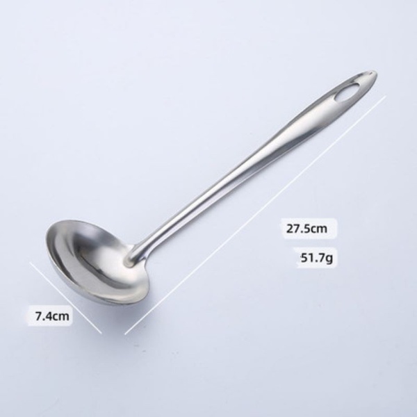Vá- Muôi Múc Canh, Nấu Nướng, Ăn Lẩu Inox có móc treo