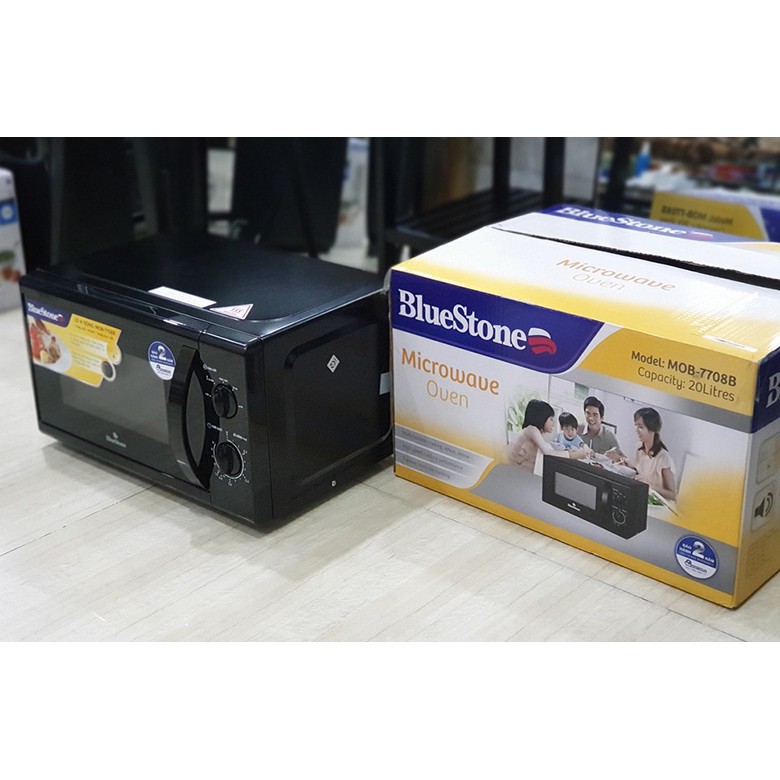 Lò vi sóng Bluestone MOB-7708B, Công suất 1050W, Dung tích 20L, bảo hành 24 tháng