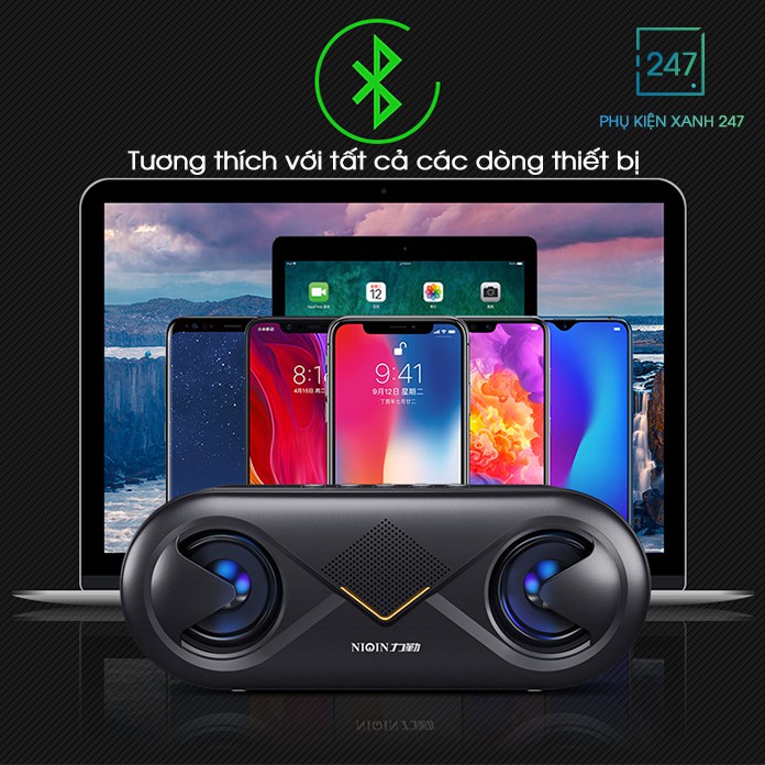 Loa Bluetooth Không Dây S6 SUPER BASS 4D 5.0 ⚡️𝐂𝐀𝐎 𝐂𝐀̂́𝐏⚡️ Sang Trọng Với Thiết Kế Đèn Led Nháy Theo Nhạc - BH 12 THÁNG