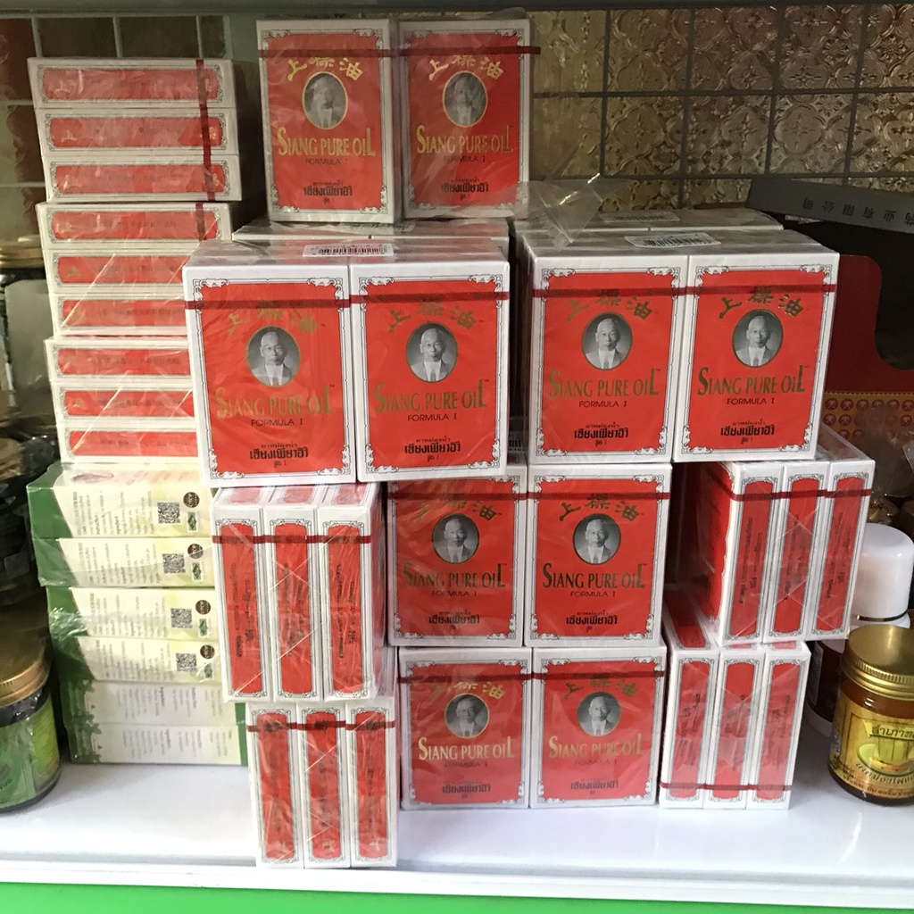 Dầu Ông Già Thái Lan Siang Pure Nước Đỏ 3cc/7cc