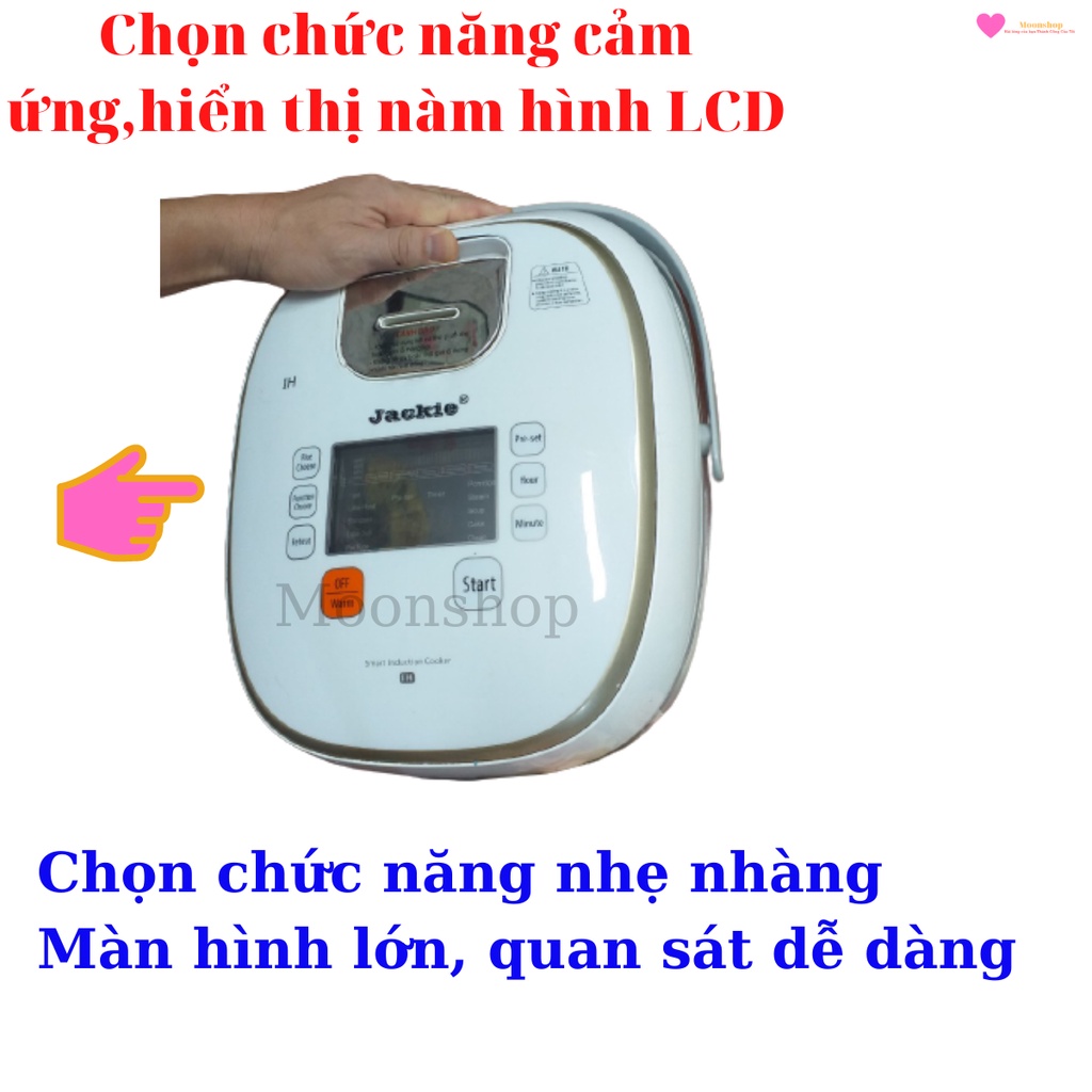 Nồi Cơm Điện Từ, Nồi Cơm Cao Tần, Hàng Nhập Khẩu Chất Lượng Cao Của Gali, Dung Tích 4 lít, Thương Hiệu Jack