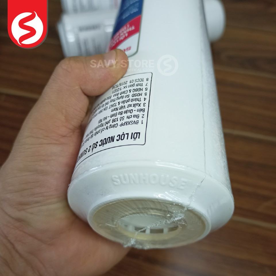 Bộ 3 lõi lọc nước số 1,2,3 Sunhouse SHRLL1;SHRLL2; SHRLL3 [ Chính hãng]