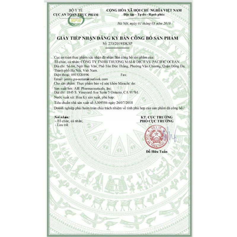 ✅[Chính Hãng] Viên Uống MIRACLE Sáng Da, Hỗ Trợ Giảm Thâm Nám, Chống Lão Hóa, Hộp 60 Viên | Thế Giới Skin Care