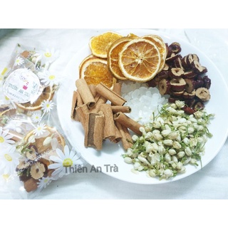 Trà detox,giảm cân,thanh lọc cơ thể, trà cam quế lài thiên an trà