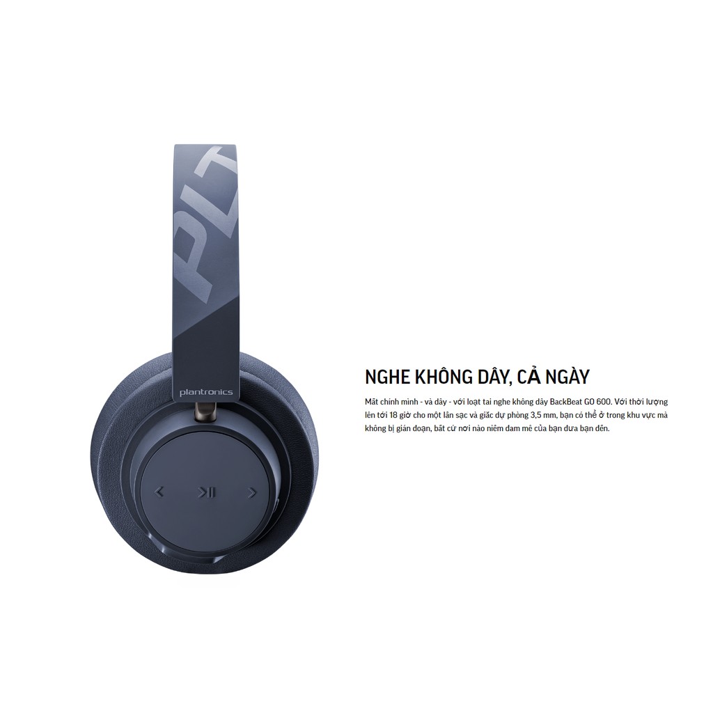 [ Pinu shop ] Tai nghe PLANTRONICS BACKBEAT GO 600 - cao cấp | BigBuy360 - bigbuy360.vn