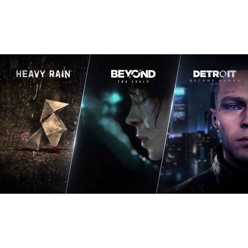 Đĩa Game PS4 : Quantic Dream Collection ( Become Human Heavy Rain Beyond Two Souls)