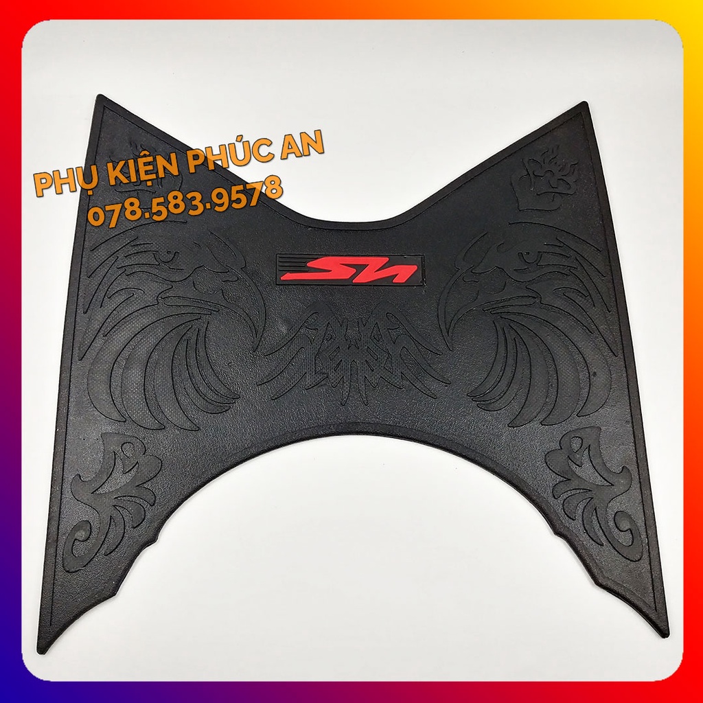 Thảm lót sàn INOX, CAO SU xe Sh Việt 125 150 gác để chân trước Sh nam 125i 150i năm 2020 2021 2022