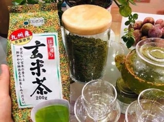 ⚠️FREESHIP⚠️ Trà Xanh Gạo Lứt Rang Kunitaro Nhật Bản gói 200gr