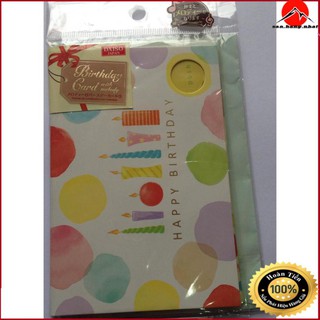 Thiệp nhạc Happy Birthday(DST2) Nhật bản