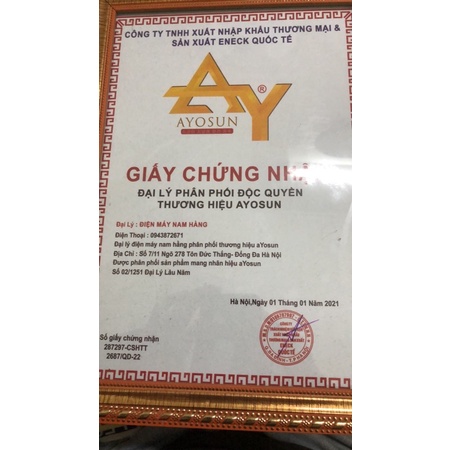 Máy massage chân cao 5D AYOSUN Hàn Quốc (Bảo hành 5 năm chính hãng)